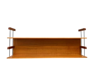 Mid-Century Modern Wall Mounted Shelf by Walter Wirtz for Wilhelm Renz, 1960s
